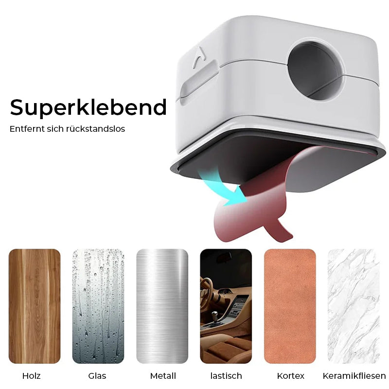 WireHold™ | Magnetischer Kabelaufbewahrungs-Organisator 