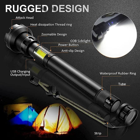 LumensPro™ – Taktische Laser-Taschenlampe