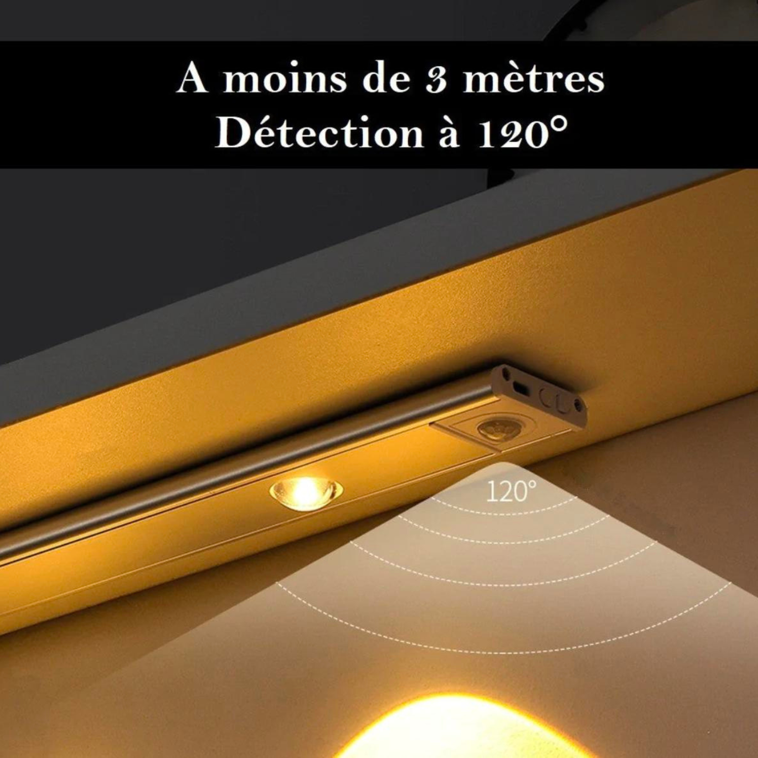 MotionLite™ | Lampe LED sans fil avec détecteur de mouvement