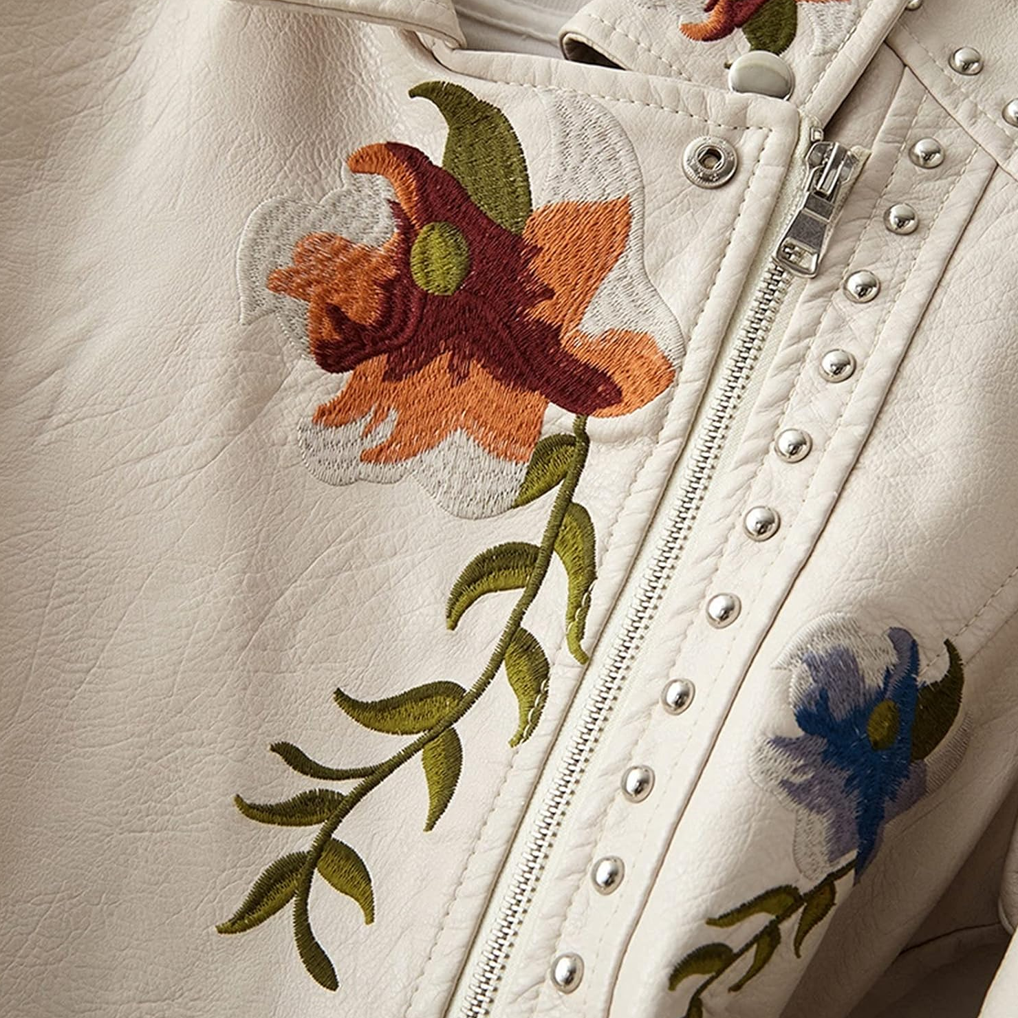 Alessia - Veste en cuir