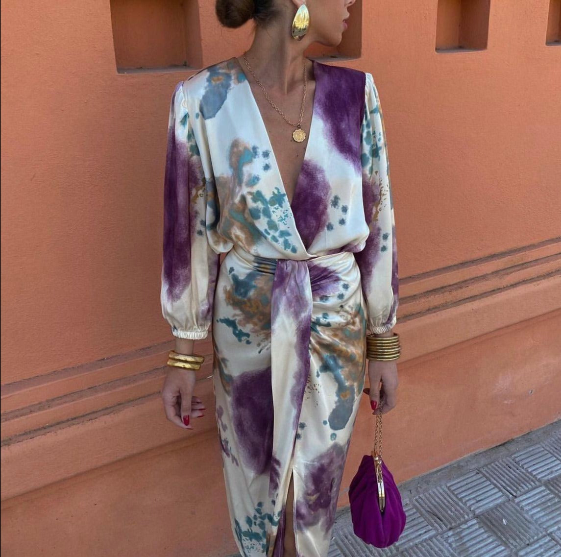 Lea™ - Robe à col en V