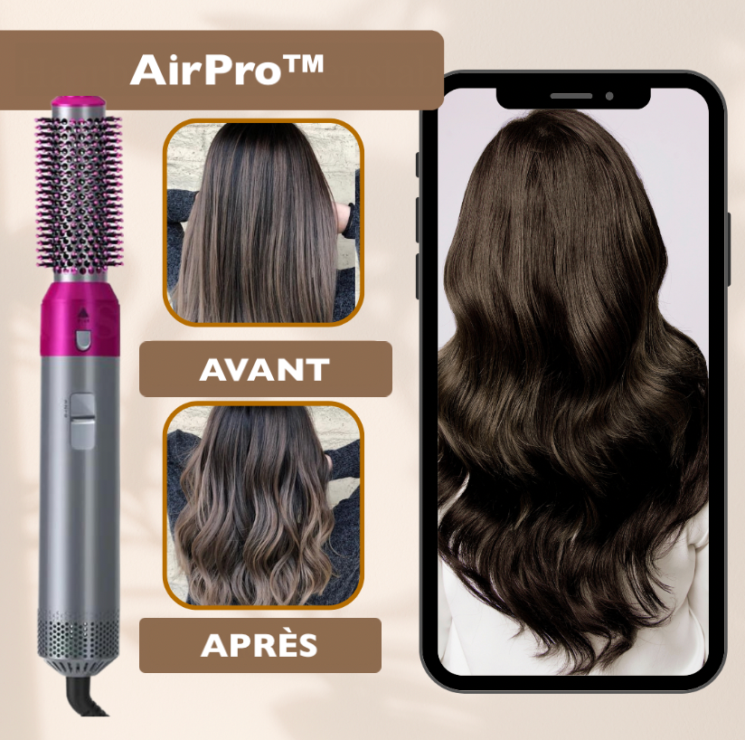 AirPro™ – 5-in-1-Haartrocknerbürste