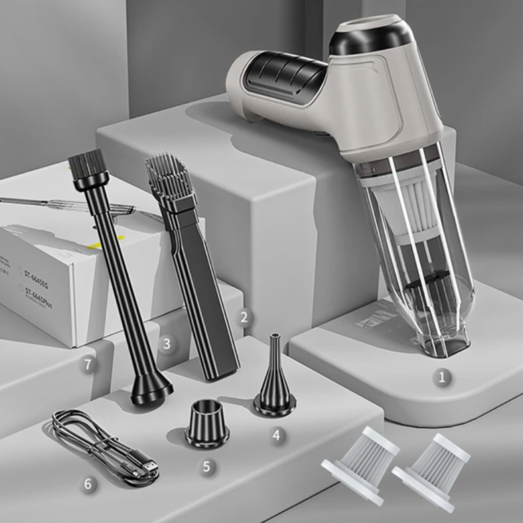 Ninalo™ – 3-in-1 kabelloser Mini-Handstaubsauger