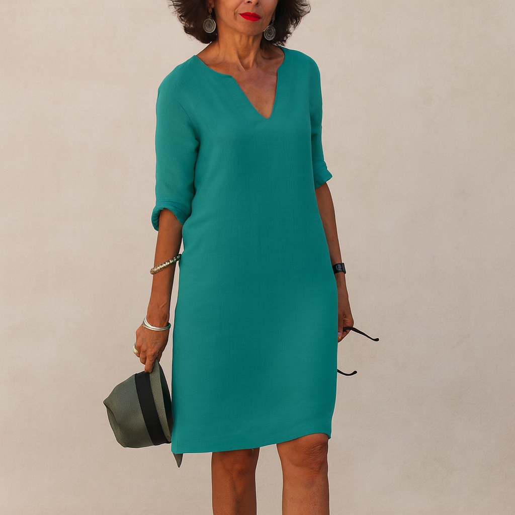 Robe fluide à l’élégance intemporelle