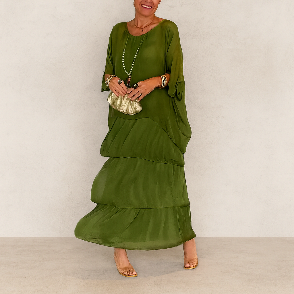 Ninalo - Künstlerisches Wickelkleid