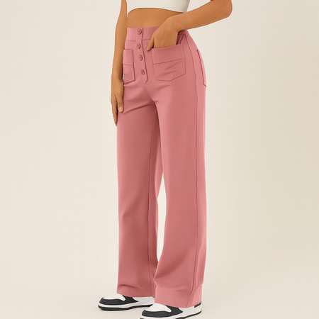 Diana™ | Stilvolle und elastische Hose mit hoher Taille