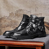 Austen™ | Biker-Stiefel aus Leder