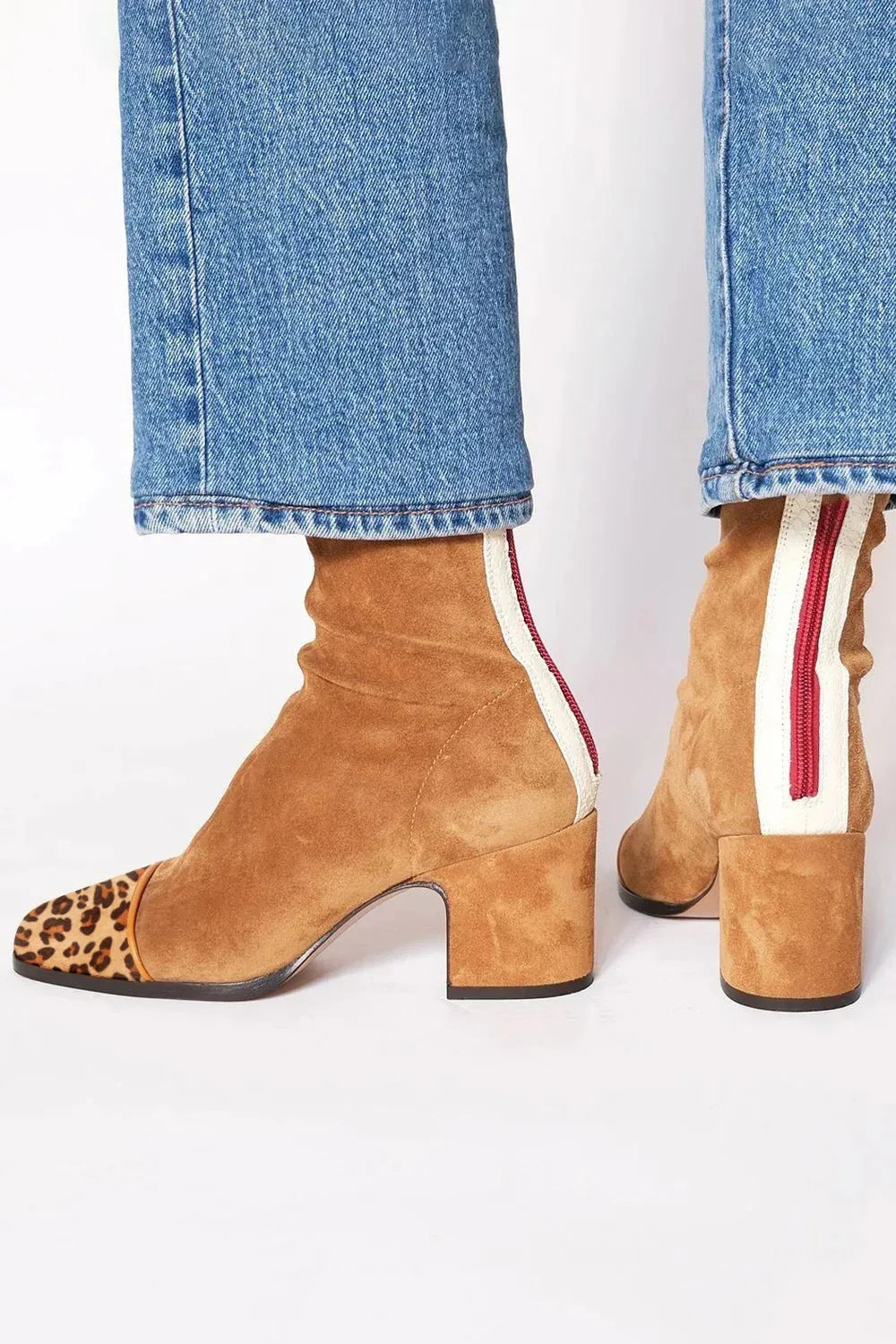 ELARA | BOTTINES SUÉDÉES ÉLÉGANCE CLASSIQUE
