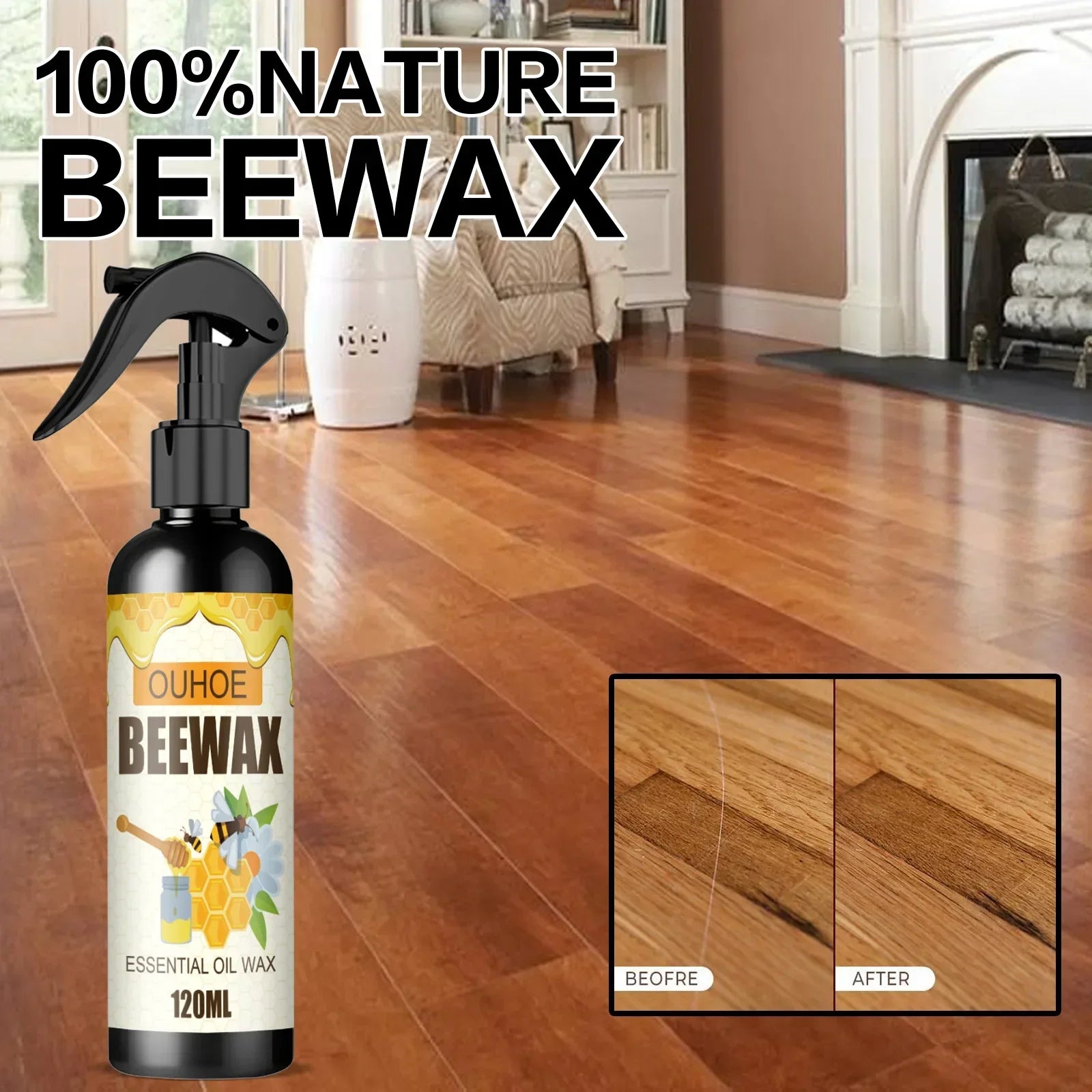 WaxRenew™ | Natürliches mikro-molekularisiertes Bienenwachsspray (1+1 GRATIS)
