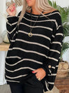 Denise™ | Chic Gestreifter Pullover