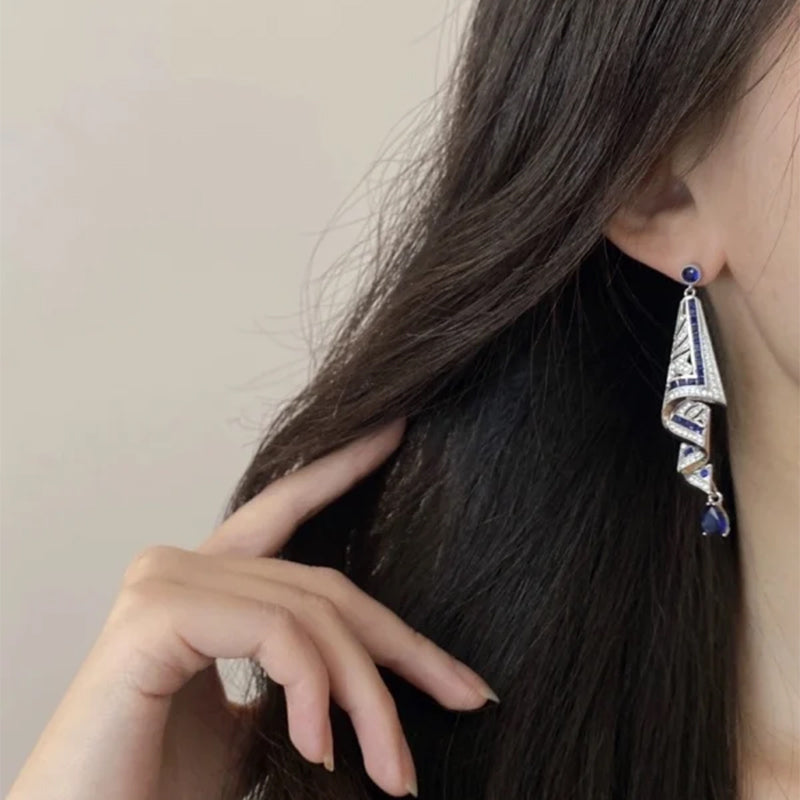 GemAura™ | Vintage Silber Ohrringe