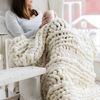Blanket™ – Stricken Sie Ihre eigene Decke (600 Gramm Wolle)