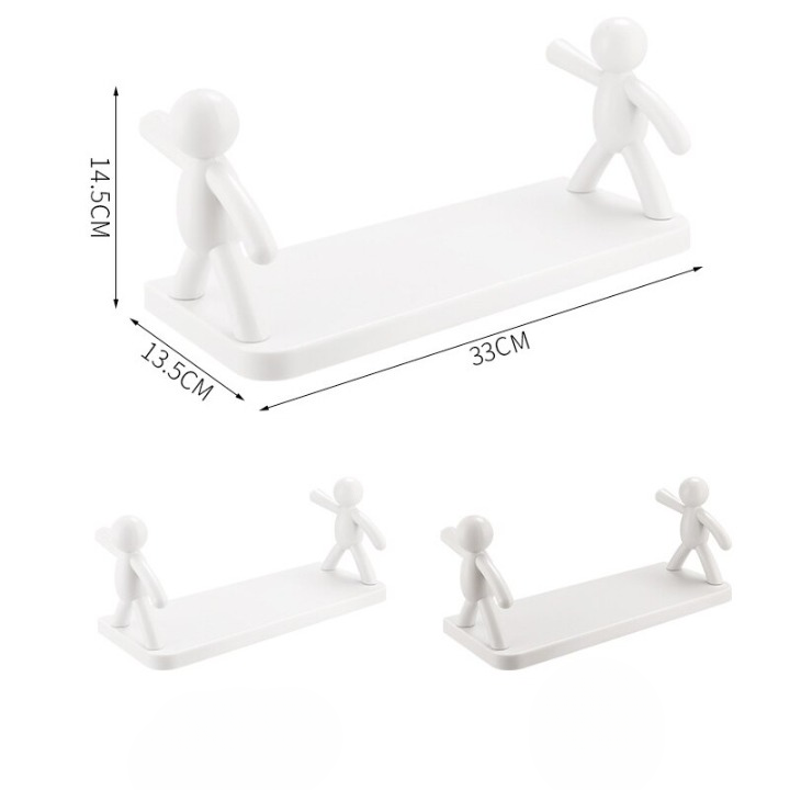 Wandregal – Klebebefestigung